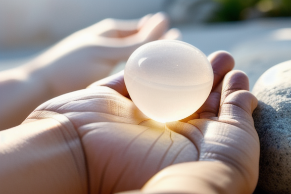 Meditating with a Quartz Crystal